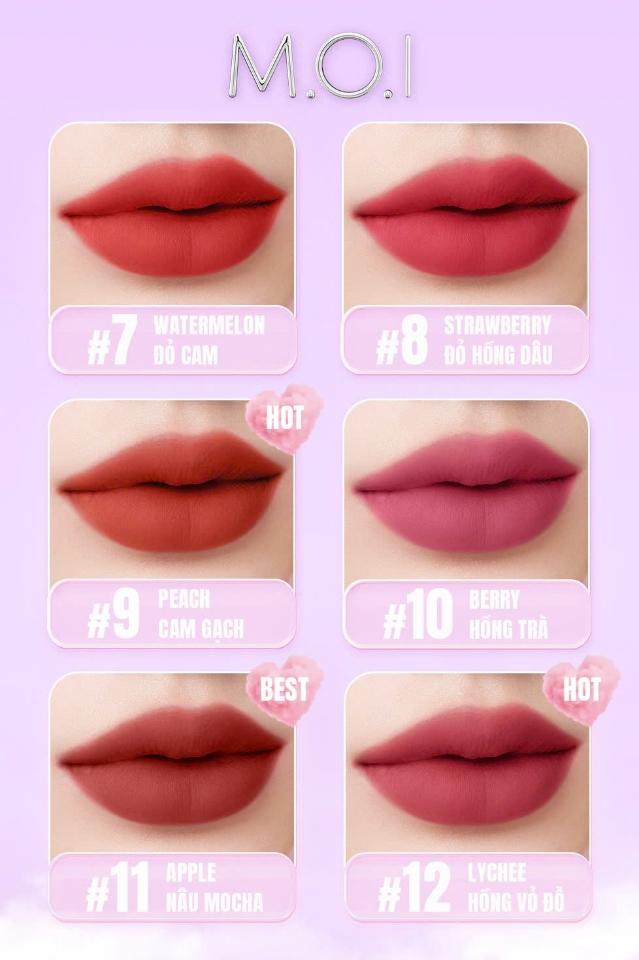 BỘ SƯU TẬP SON TIN LÌ COTTON CANDY-duoc-ban-tai-Hương Linh's Cosmetics