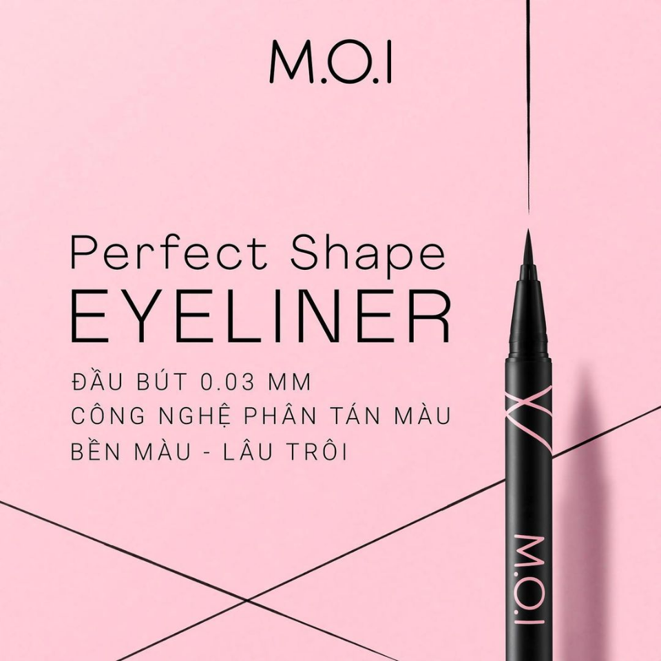 BÚT KẺ MẮT NƯỚC M.O.I PERFECT SHAPE EYELINER-duoc-ban-tai-Hương Linh's Cosmetics