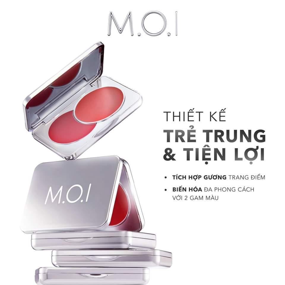 Má Hồng Kem 2 Màu M.O.I Dual Cream Blusher-duoc-ban-tai-Hương Linh's Cosmetics