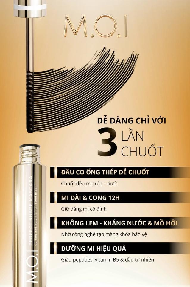 CHUỐT MI M.O.I PERFECT SHAPE MASCARA-duoc-ban-tai-Hương Linh's Cosmetics