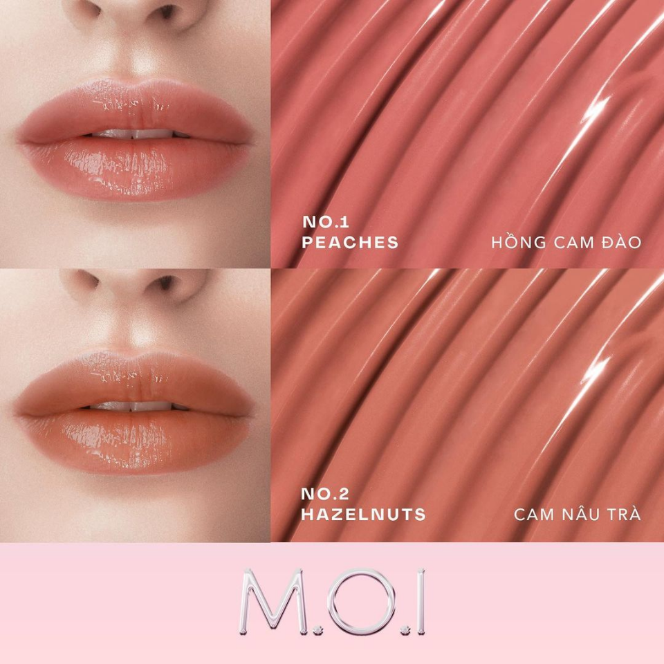 SON DƯỠNG CÓ MÀU JELLY LIPGLOSS M.O.I-duoc-ban-tai-Hương Linh's Cosmetics