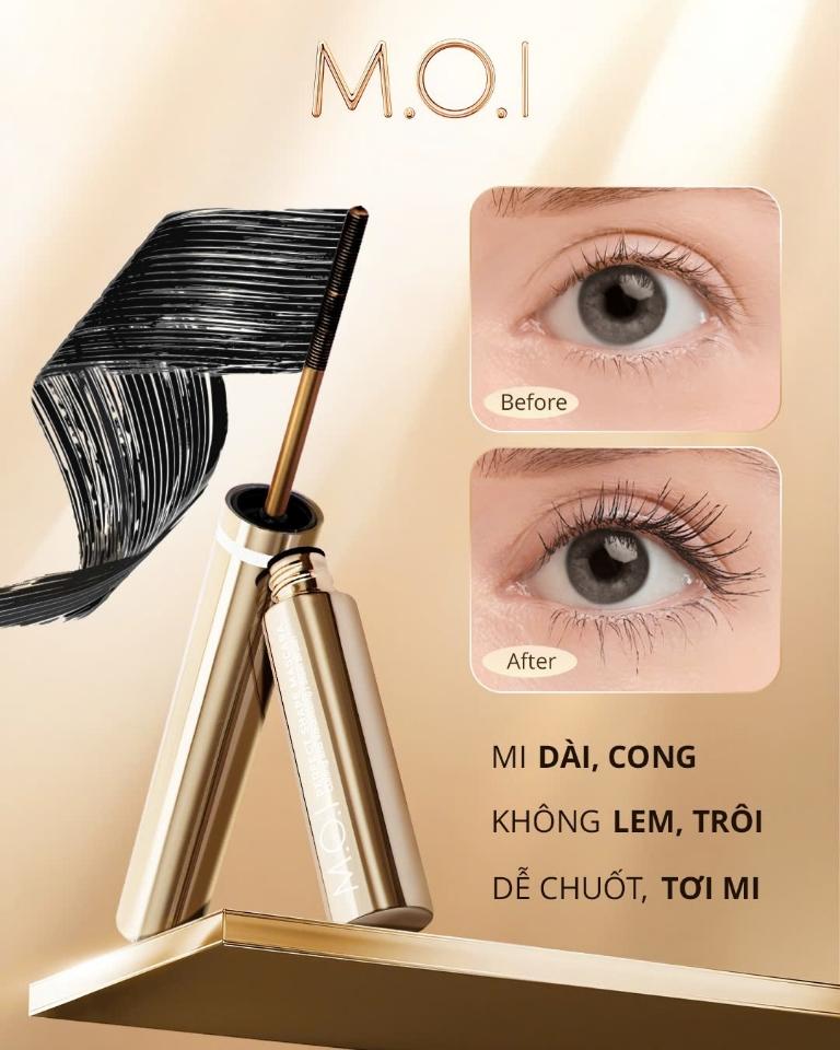 CHUỐT MI M.O.I PERFECT SHAPE MASCARA-duoc-ban-tai-Hương Linh's Cosmetics