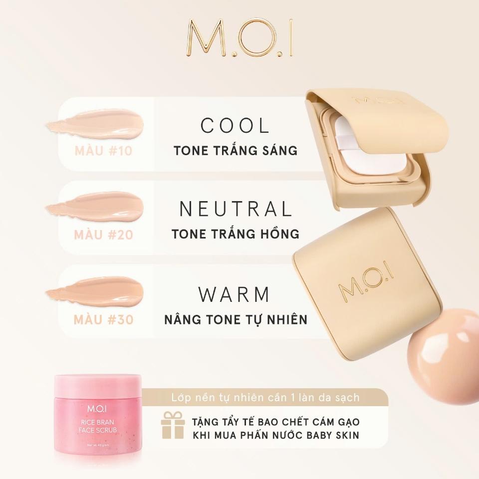 Phấn Nước M.O.I Baby Skin Cushion-duoc-ban-tai-Hương Linh's Cosmetics