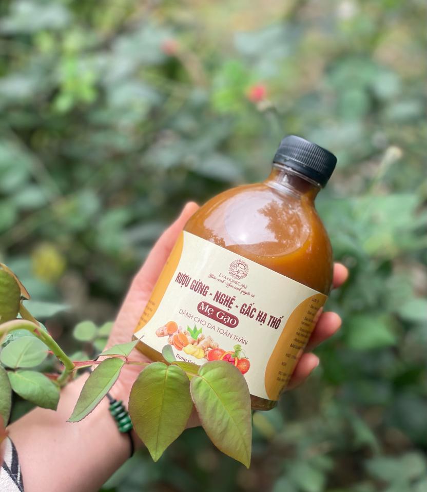 Rượu gừng nghệ hạ thổ mẹ Gạo 500ml-duoc-ban-tai-Nông sản Xanh