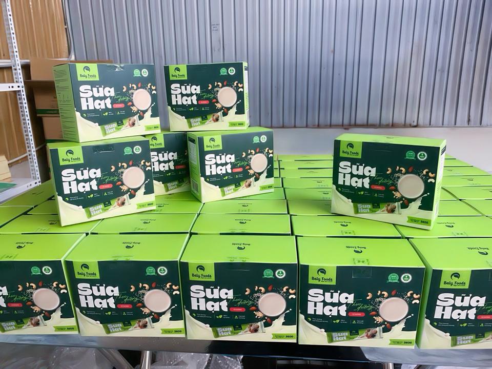 Sữa hạt Balyfoods tiện lợi-duoc-ban-tai-Nông sản Xanh