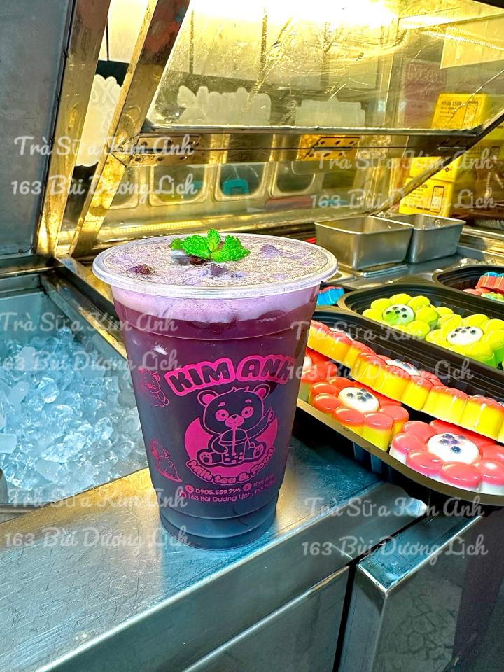 Trà việt quất-duoc-ban-tai-Trà Sữa Ăn Vặt Kim Anh