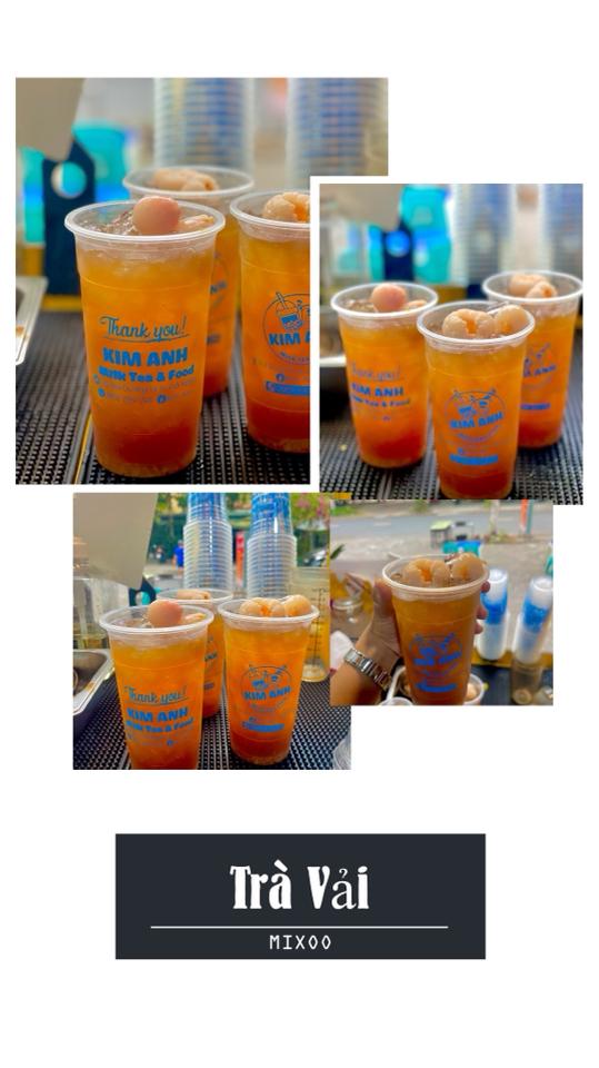 Trà vải-duoc-ban-tai-Trà Sữa Ăn Vặt Kim Anh