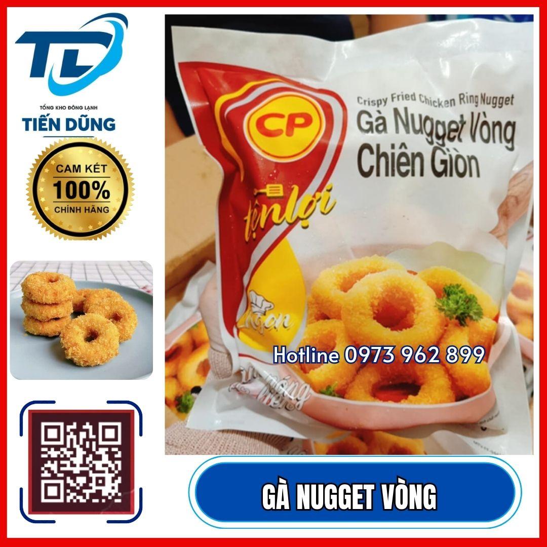 GÀ VÒNG  NUGGET /GÓI 300G-duoc-ban-tai-NPP XÚC XÍCH CP TIẾN DŨNG