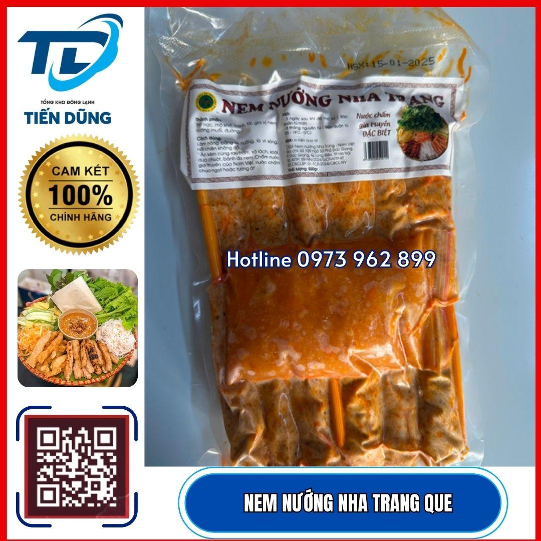 NEM NƯỚNG NHA TRANG QUE/GÓI 500G CÓ 12 CÁI-duoc-ban-tai-NPP XÚC XÍCH CP TIẾN DŨNG