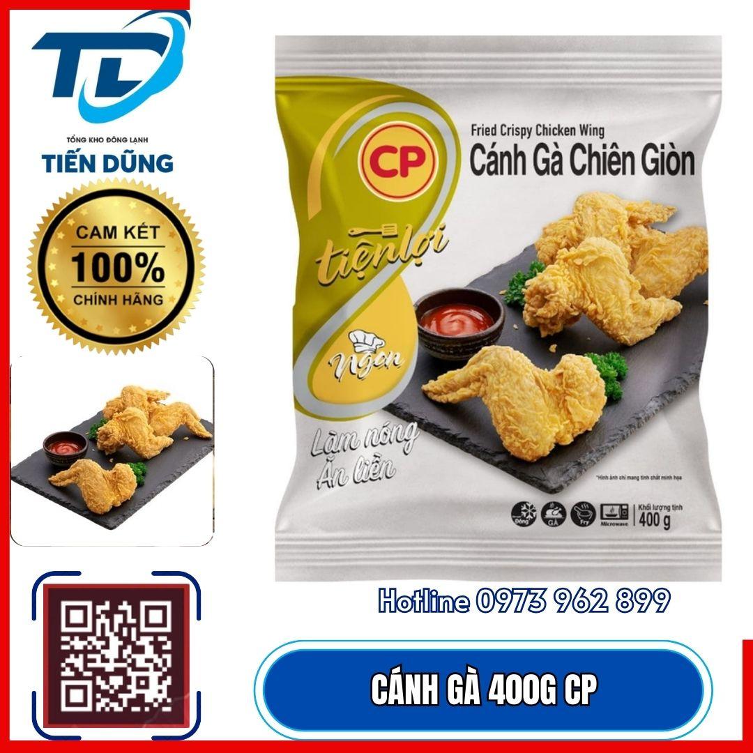 CÁNH GÀ /GÓI 400g CÓ 4 CÁI-duoc-ban-tai-NPP XÚC XÍCH CP TIẾN DŨNG