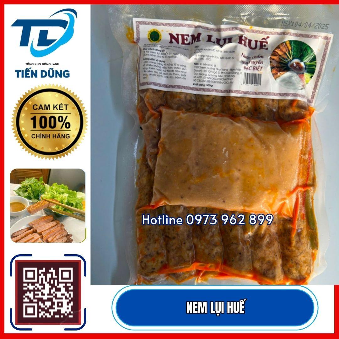 NEM LỤI HUẾ 60k/GÓI 500G CÓ 12 CÁI-duoc-ban-tai-NPP XÚC XÍCH CP TIẾN DŨNG