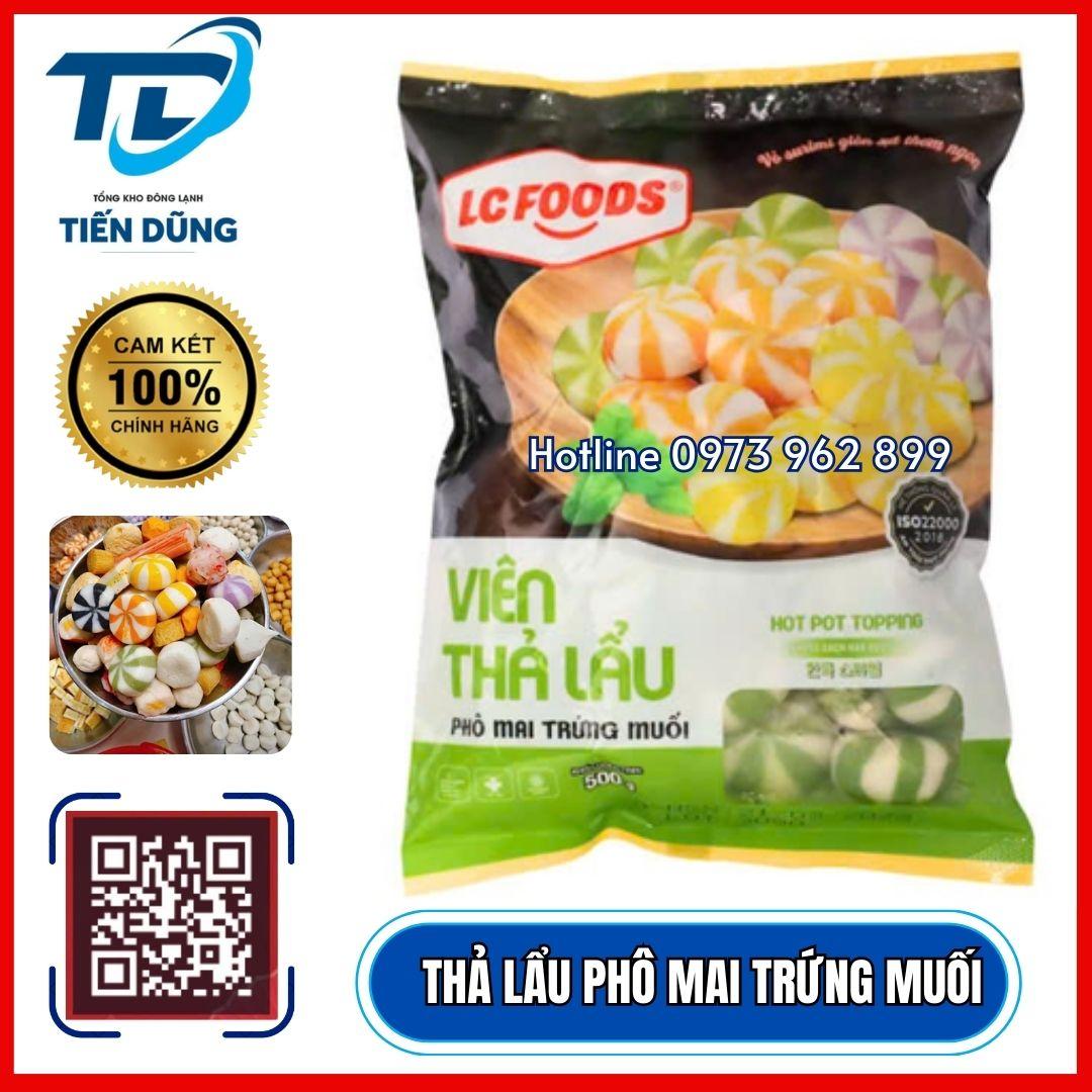 THẢ LẨU PHÔ MAI TRỨNG MUỐI LC  /GÓI 500G-duoc-ban-tai-NPP XÚC XÍCH CP TIẾN DŨNG