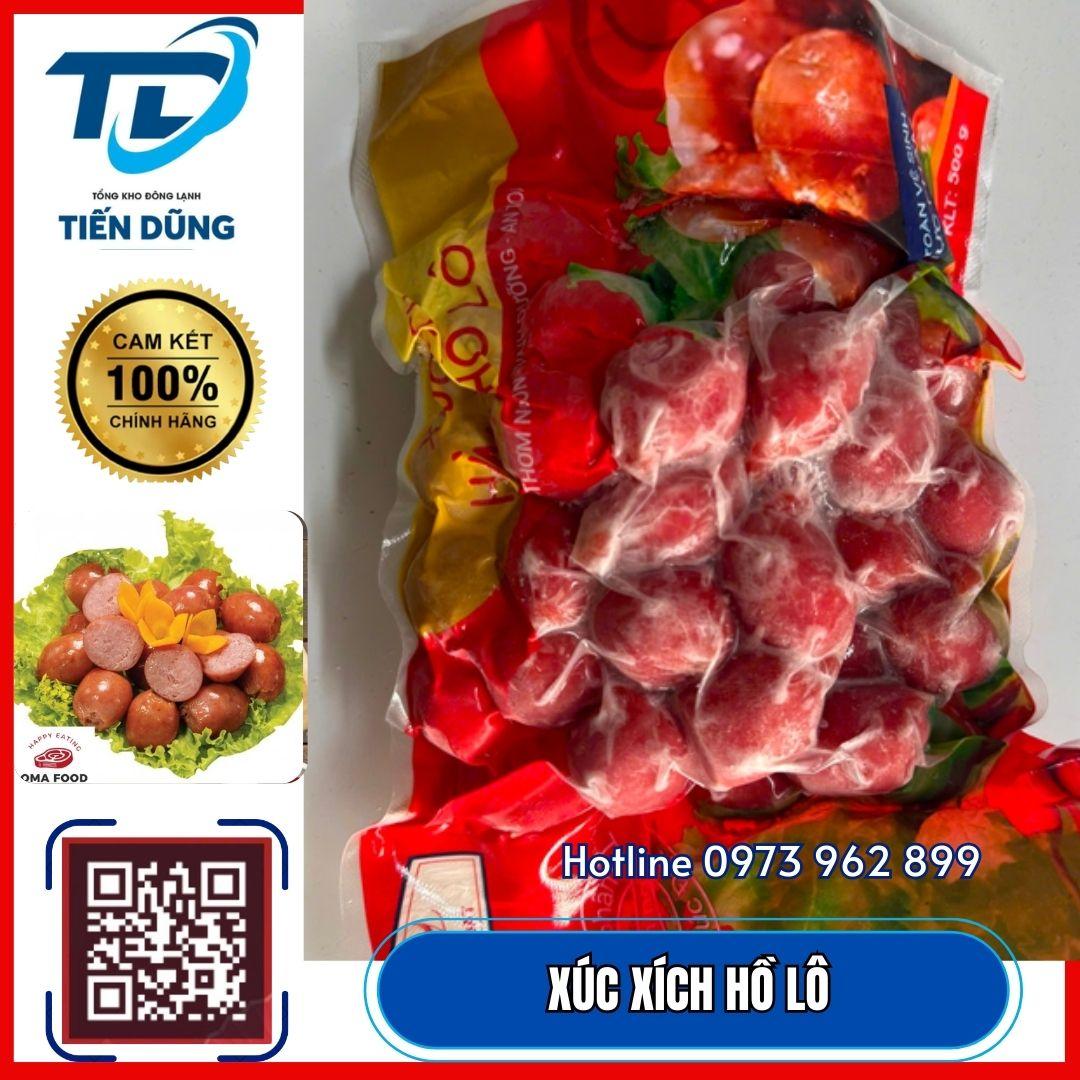XÚC XÍCH HỒ LÔ ĐỎ / GÓI 500G-duoc-ban-tai-NPP XÚC XÍCH CP TIẾN DŨNG