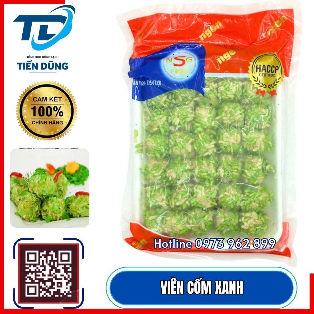 VIÊN CỐM XANH 500g-duoc-ban-tai-NPP XÚC XÍCH CP TIẾN DŨNG