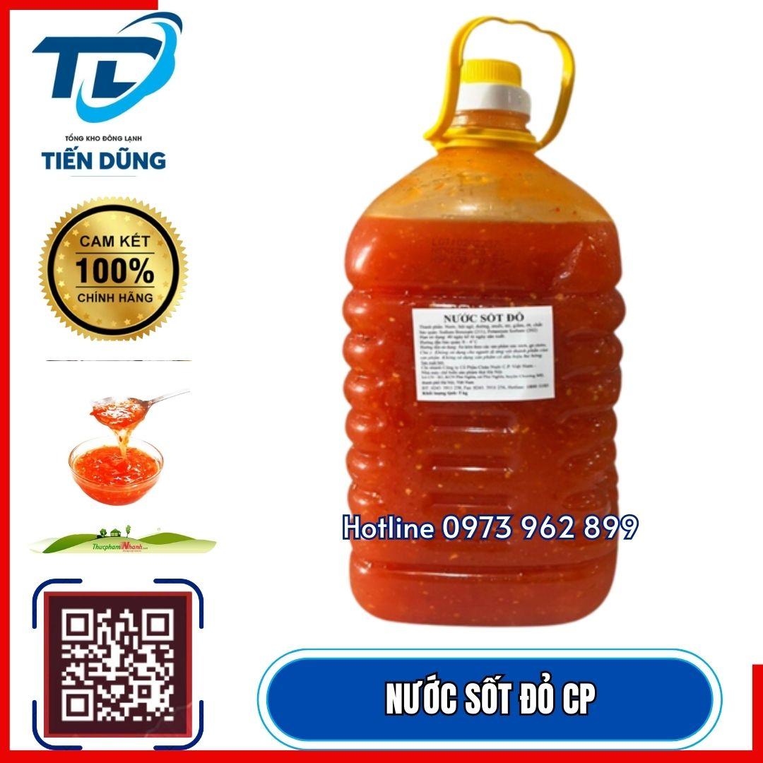 Nước Sốt Đỏ CP Can 5lít-duoc-ban-tai-NPP XÚC XÍCH CP TIẾN DŨNG  NO31-LK32 KHU  DỊC VỤ HÀ TRÌ HÀ CẦU HÀ ĐÔNG HÀ NỘI 0973 962 899