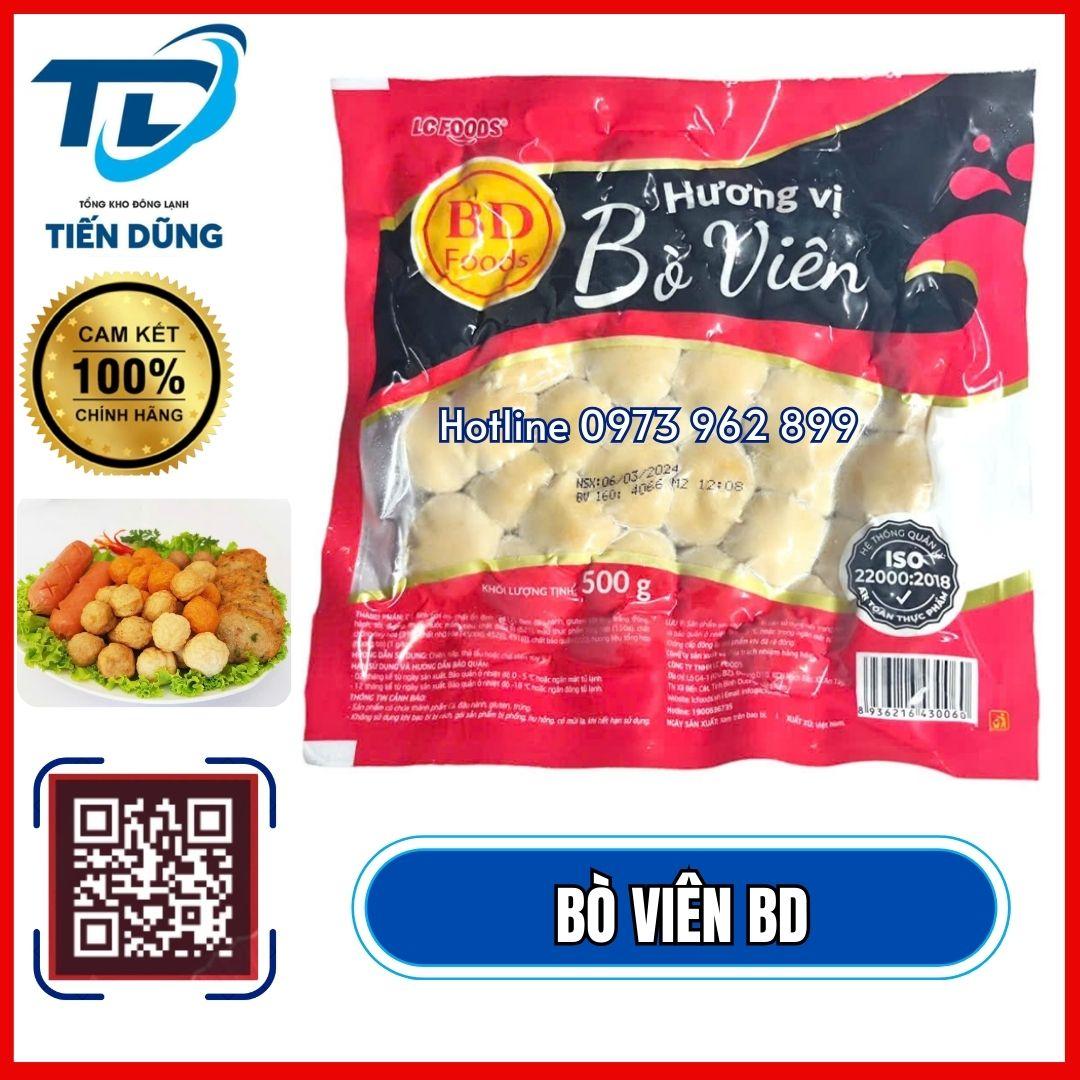 BÒ VIÊN BD /GÓI 500G 80 VIÊN-duoc-ban-tai-NPP XÚC XÍCH CP TIẾN DŨNG