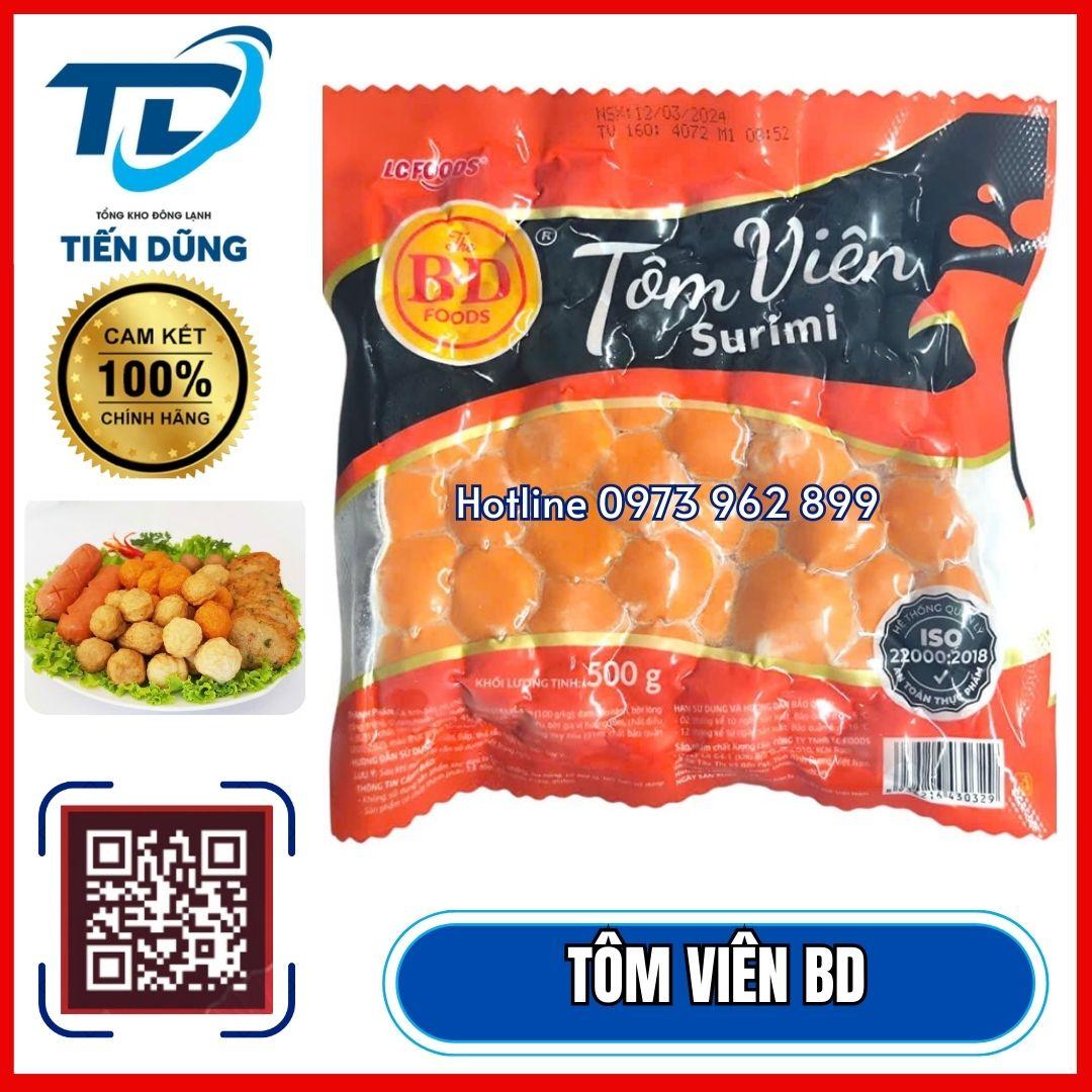 TÔM VIÊN BD/ GÓI 500G 80 VIÊN-duoc-ban-tai-NPP XÚC XÍCH CP TIẾN DŨNG