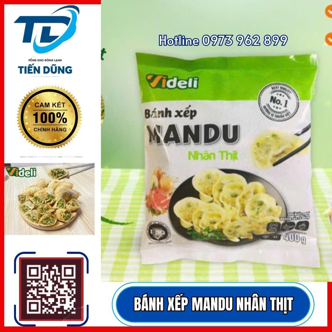 MANDU NHÂN THỊT /GÓI 400G-duoc-ban-tai-NPP XÚC XÍCH CP TIẾN DŨNG