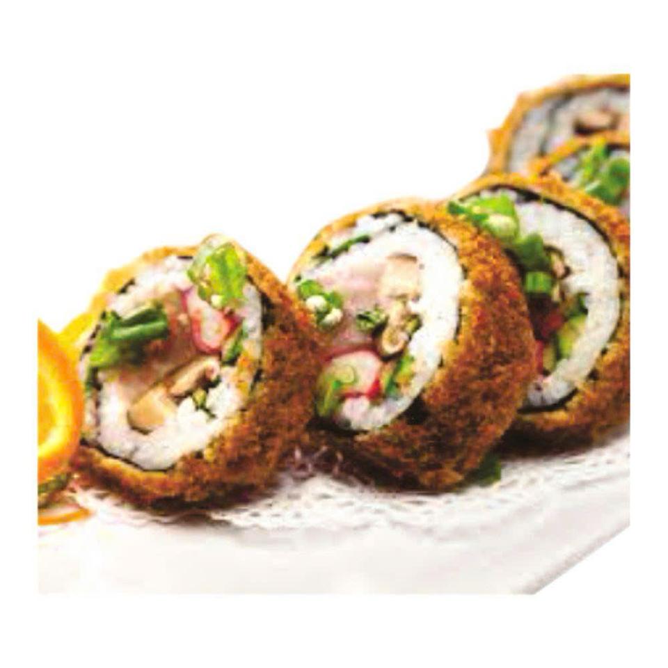 Maguru kani kama tempura sushi[Fried tuna &crab stick roll] sushi cuộn cá ngừ thanh cua chiên -duoc-ban-tai-Furin sushi
