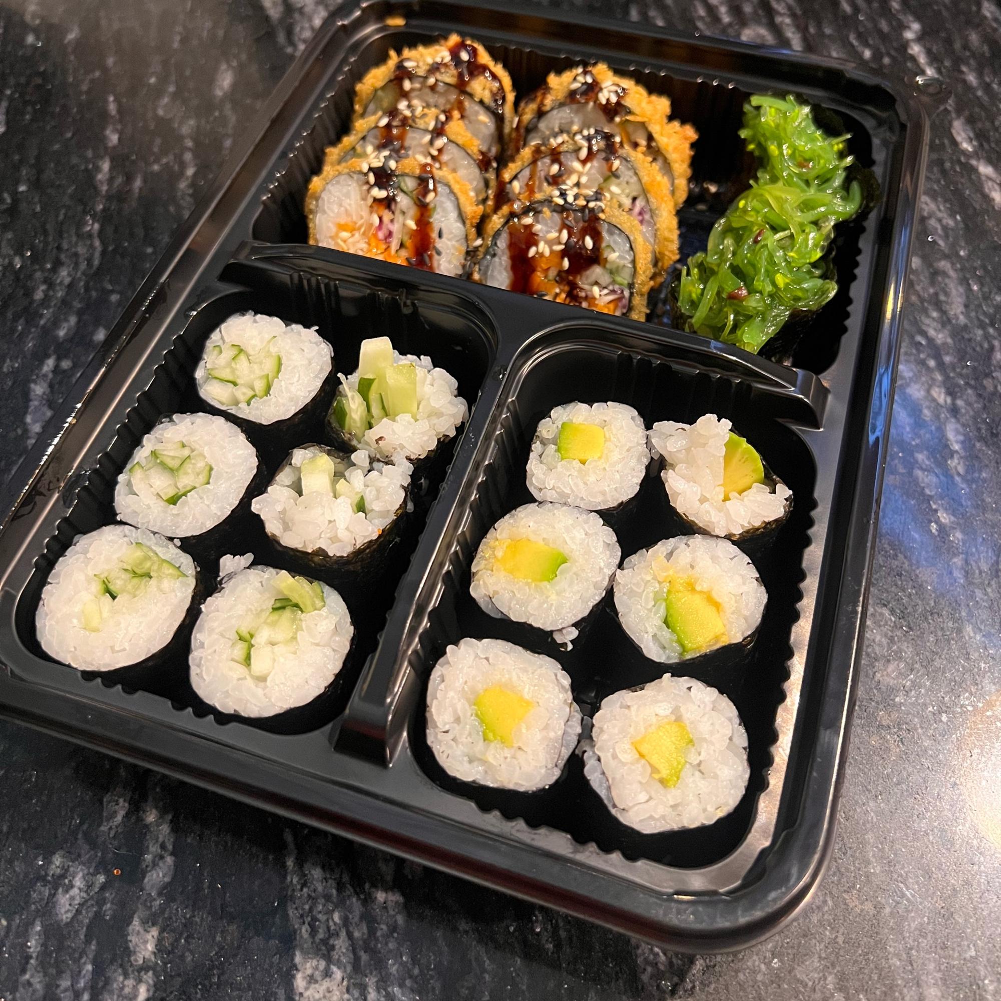 Chay combo-duoc-ban-tai-Furin sushi