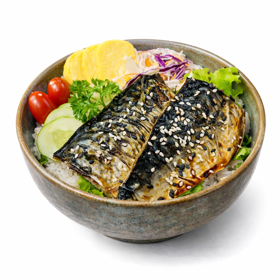 Saba no Teriyaki Don[Saba teriyaki rice] Cơm cá saba sốt teriyaki -duoc-ban-tai-Furin sushi