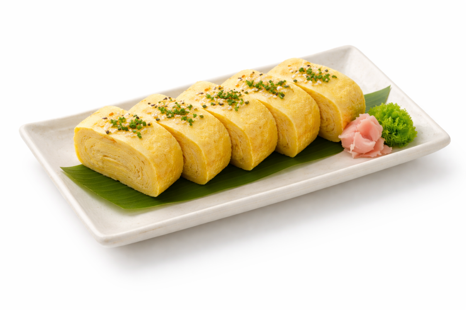 Dashimaki Tamago [Japanese Omelette] Trứng cuộn Nhật-duoc-ban-tai-Furin sushi