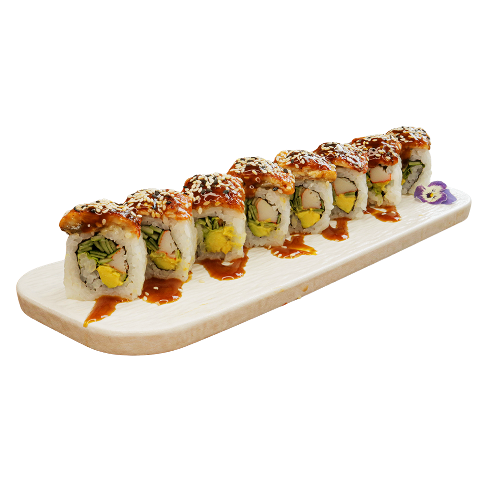 Aburi unagi sushi[Special eel roll]Sushi cuộn lươn Nhật đặc biệt -duoc-ban-tai-Furin sushi