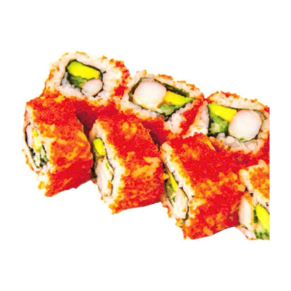 Kariforunia roru[California roll] Sushi cuộn tôm lăn trứng cá chuồn-duoc-ban-tai-Furin sushi