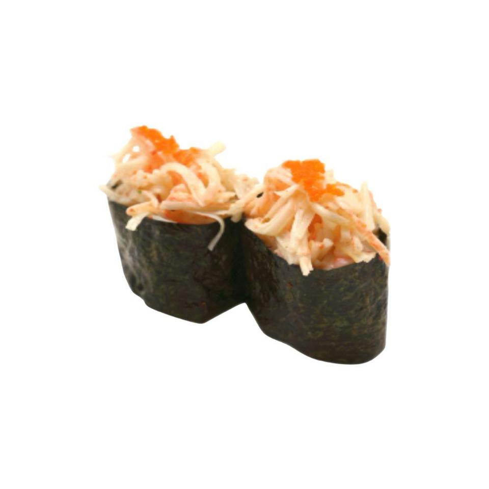 Kani mayo gunkan[crab stick mayo gunkan 2pcs] gunkan thanh cua sốt mayo 2 viên-duoc-ban-tai-Furin sushi