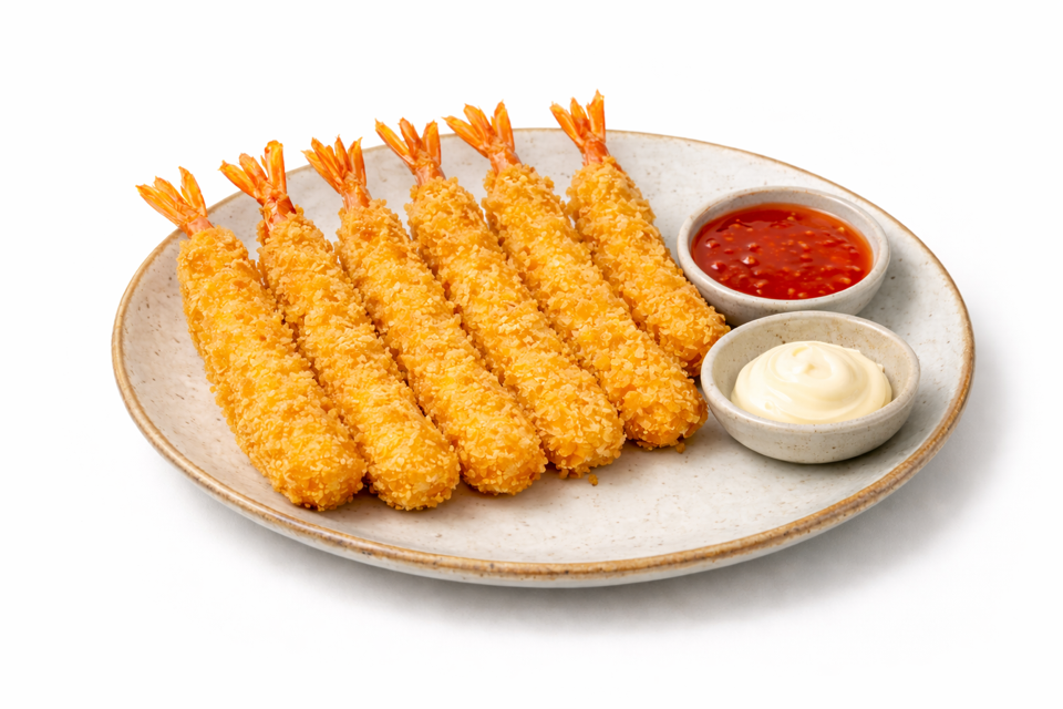 Ebi Furai [Deep-fried shrimp] Tôm chiên xù-duoc-ban-tai-Furin sushi