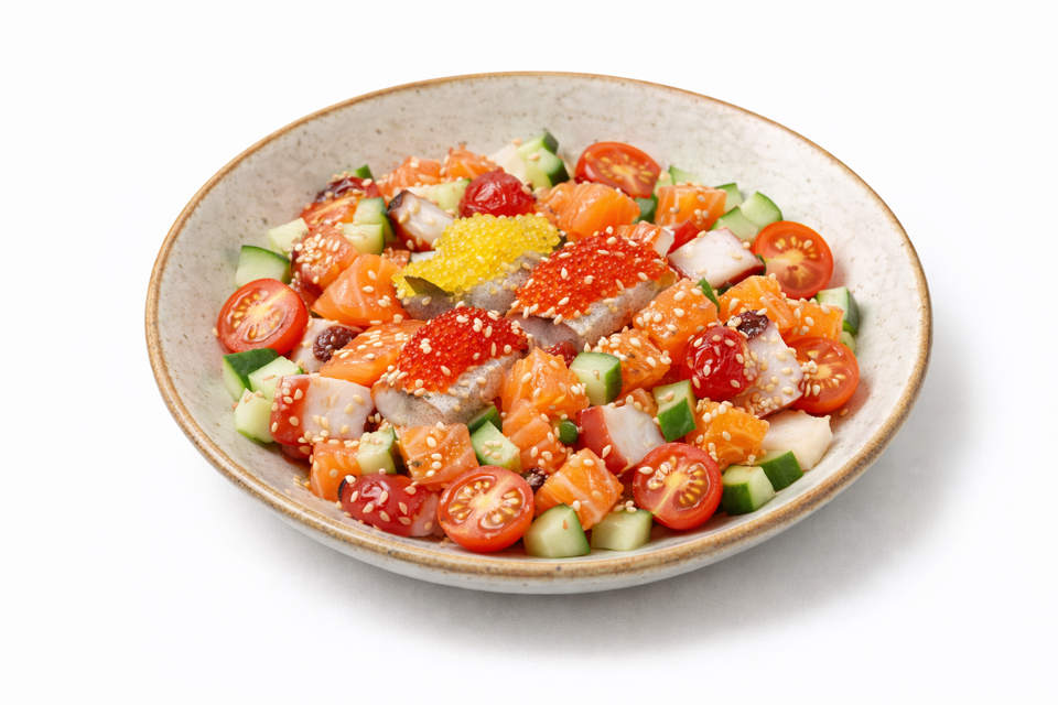 Toropikaru sarada[Tropical salad] Salad nhiệt đới-duoc-ban-tai-Furin sushi