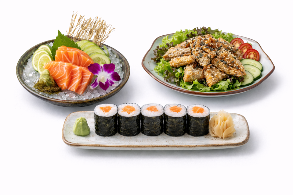 [Salmon lover’s combo-1pax] combo sushi ‘mê cá hồi’-duoc-ban-tai-Furin sushi