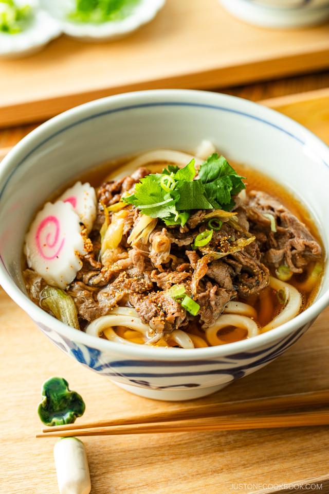 Gyu udon[Hot Japanese udon w beef] udon bò Mỹ-duoc-ban-tai-Furin sushi