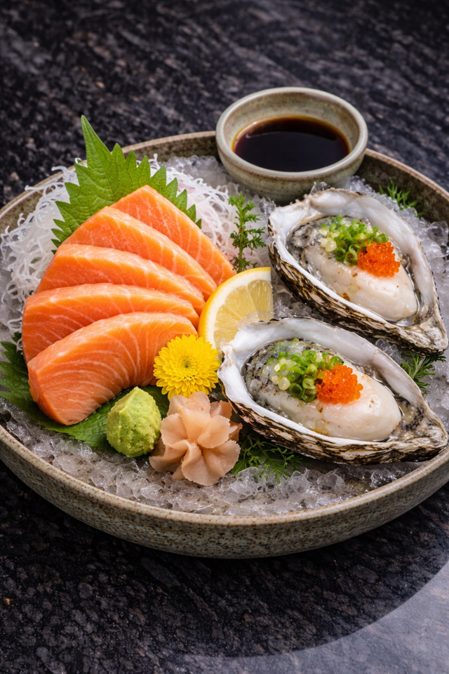 Sashimi mix 08-duoc-ban-tai-Furin sushi