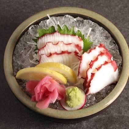 Tako sashimi[Octopus ssm 6pcs] sashimi bạch tuộc 6 miếng -duoc-ban-tai-Furin sushi