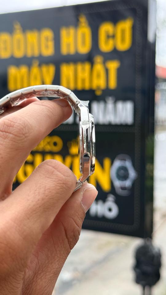 Carnival 8160L 34mm nữ mặt đen-duoc-ban-tai-NGUYÊN độ đồng hồ (seikomod)