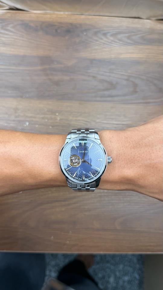 Seikomod Presage 40mm xanh navy thép-duoc-ban-tai-NGUYÊN độ đồng hồ (seikomod)