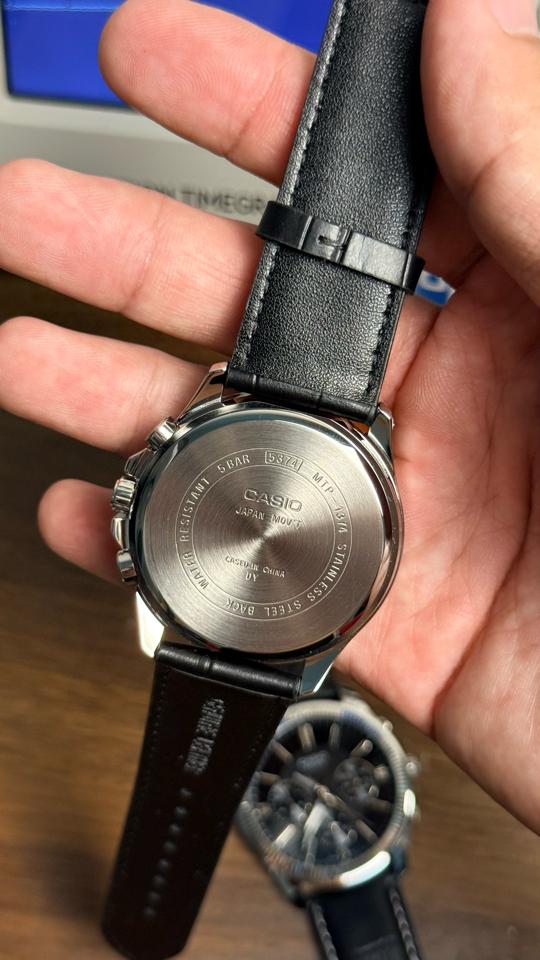 CASIO MTP-1374L-1AVDF 41mm-duoc-ban-tai-NGUYÊN độ đồng hồ (seikomod)