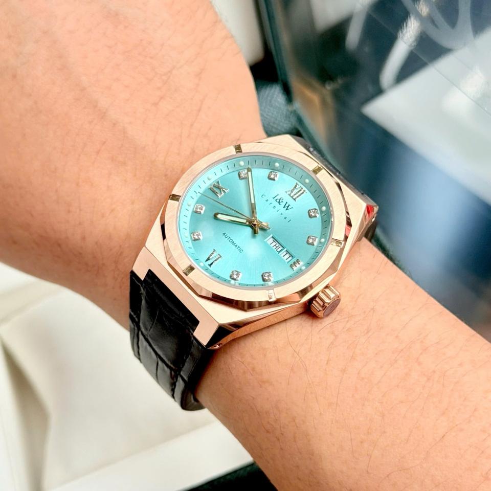 IW CARNIVAL IW751G 41mm tiffany-duoc-ban-tai-NGUYÊN độ đồng hồ