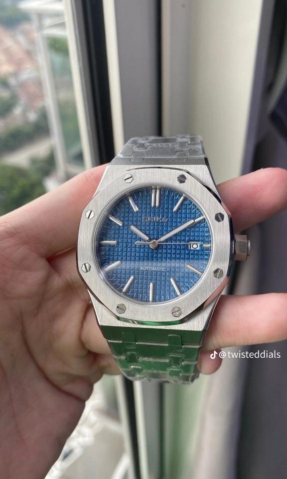 Seikomod AP 41mm xanh dương-duoc-ban-tai-NGUYÊN độ đồng hồ (seikomod)