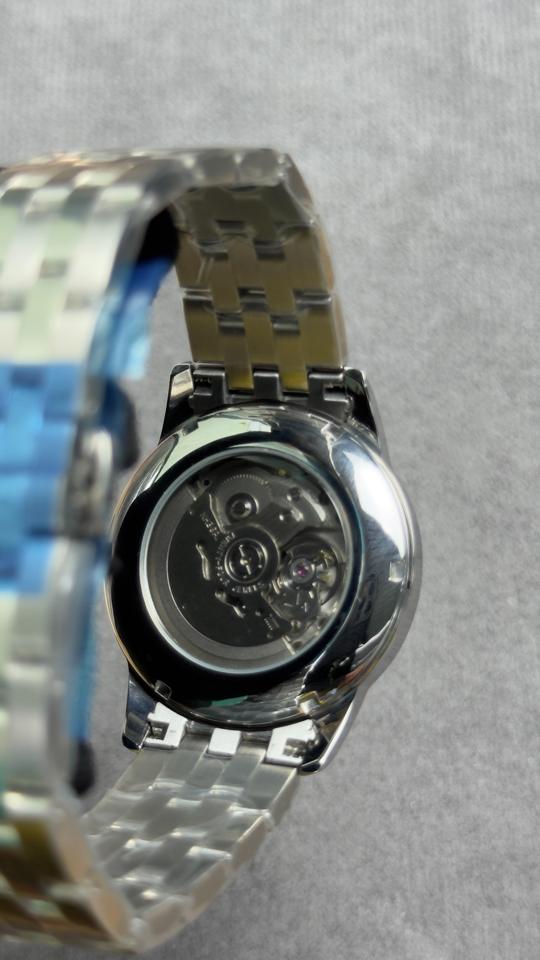 Seikomod Presage 40mm mặt trắng cọc số hồng thép-duoc-ban-tai-NGUYÊN độ đồng hồ