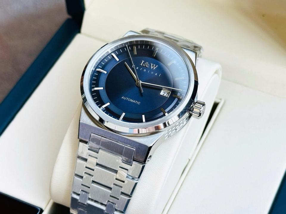 I&W Carnival 612G 41mm-duoc-ban-tai-NGUYÊN độ đồng hồ (seikomod)