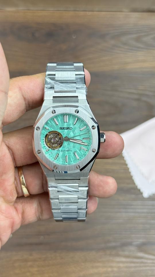 Seikomod AP 37mm lộ tim tiffany-duoc-ban-tai-NGUYÊN độ đồng hồ (seikomod)