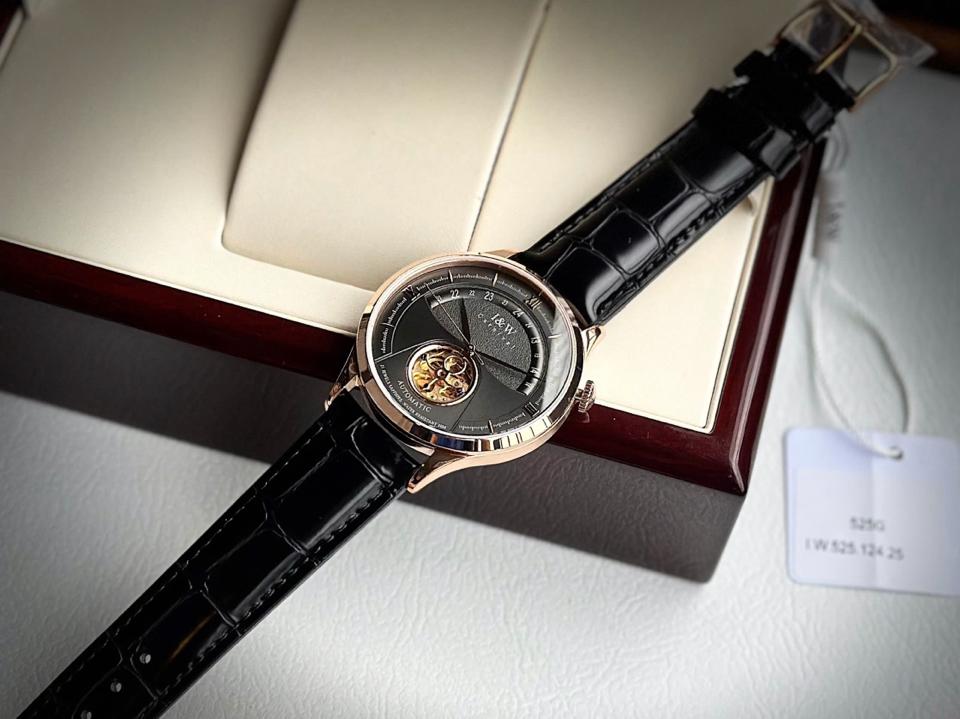 IW CANIVAL - IW525G 41mm mặt xám vàng hồng-duoc-ban-tai-NGUYÊN độ đồng hồ (seikomod)