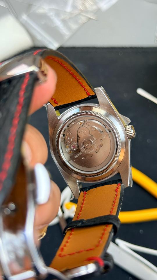 Seikomod DateJust x Movado trái tim đỏ 36mm-duoc-ban-tai-NGUYÊN độ đồng hồ (seikomod)