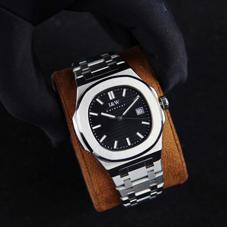 IW Canival IW721G 41mm đen-duoc-ban-tai-NGUYÊN độ đồng hồ (seikomod)