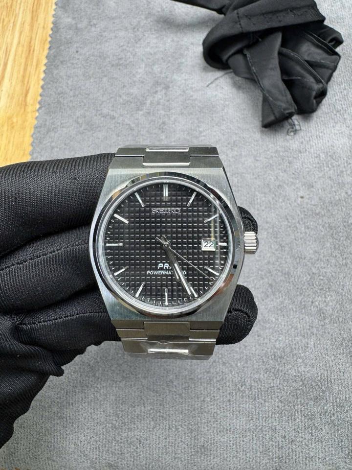 Seikomod PRX 40mm đen-duoc-ban-tai-NGUYÊN độ đồng hồ