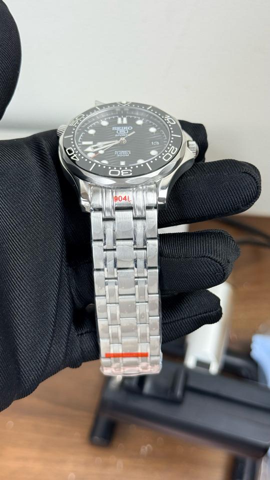 Seikomod Omg 42mm mặt đen-duoc-ban-tai-NGUYÊN độ đồng hồ (seikomod)