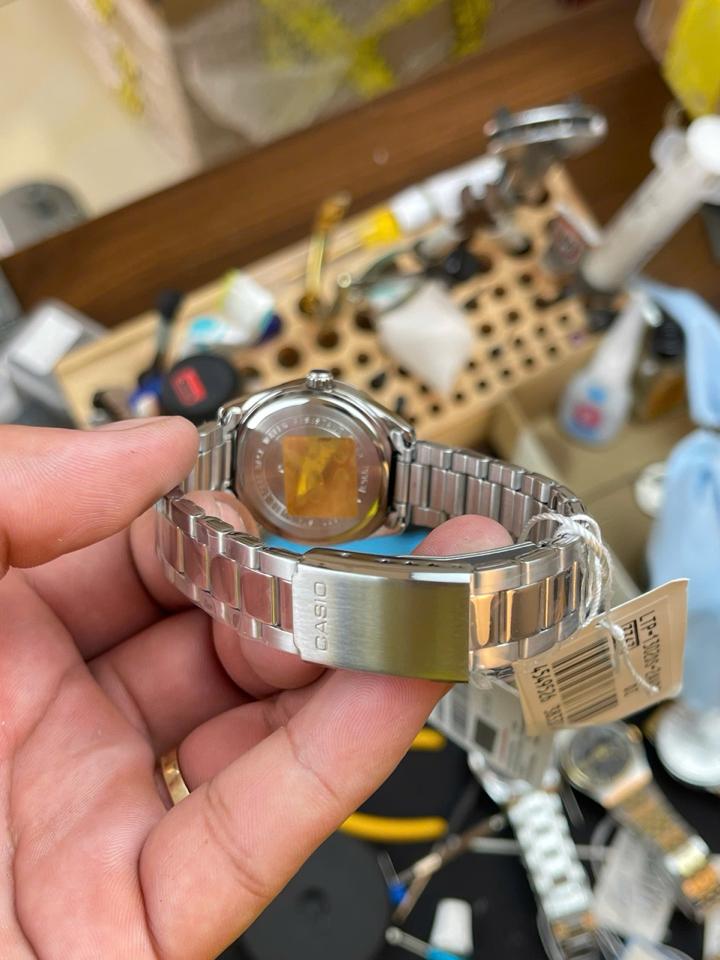 Casio MTP-1302DS-1AVDF 42mm mặt xà cừ-duoc-ban-tai-NGUYÊN độ đồng hồ (seikomod)