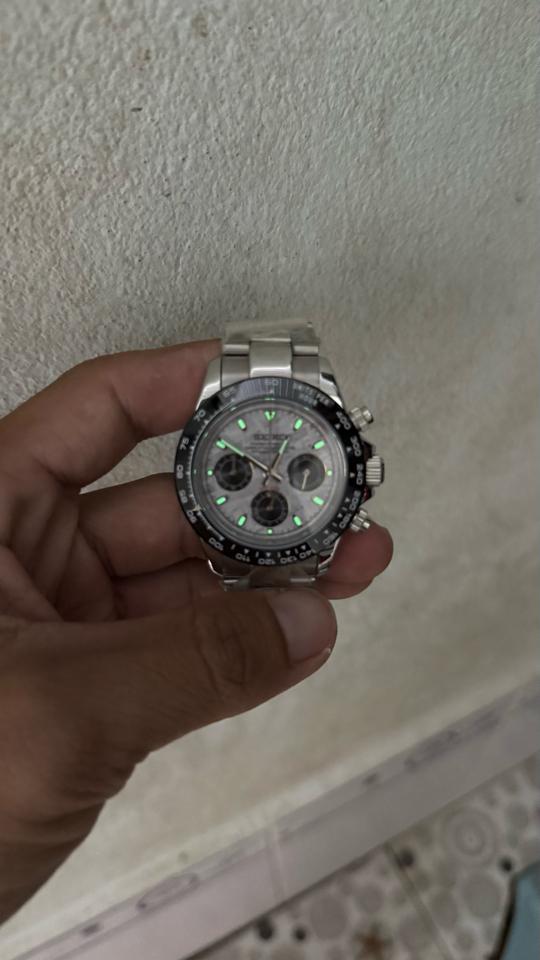 Seikomod Daytona 39mm thiên thạch-duoc-ban-tai-NGUYÊN độ đồng hồ (seikomod)